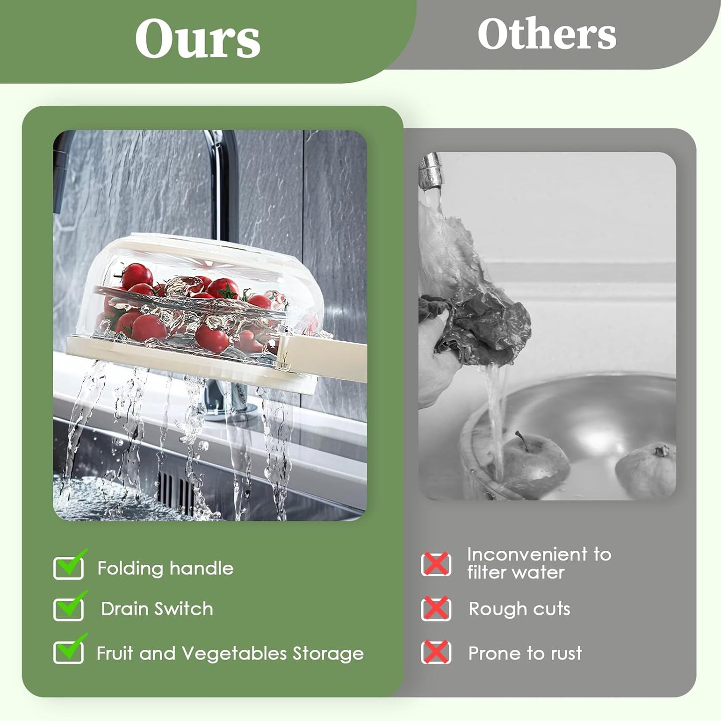 Opvouwbare Fruitmand met Handvat