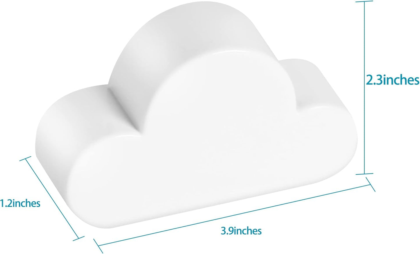 Magnetische Wolk Sleutelhanger Houder
